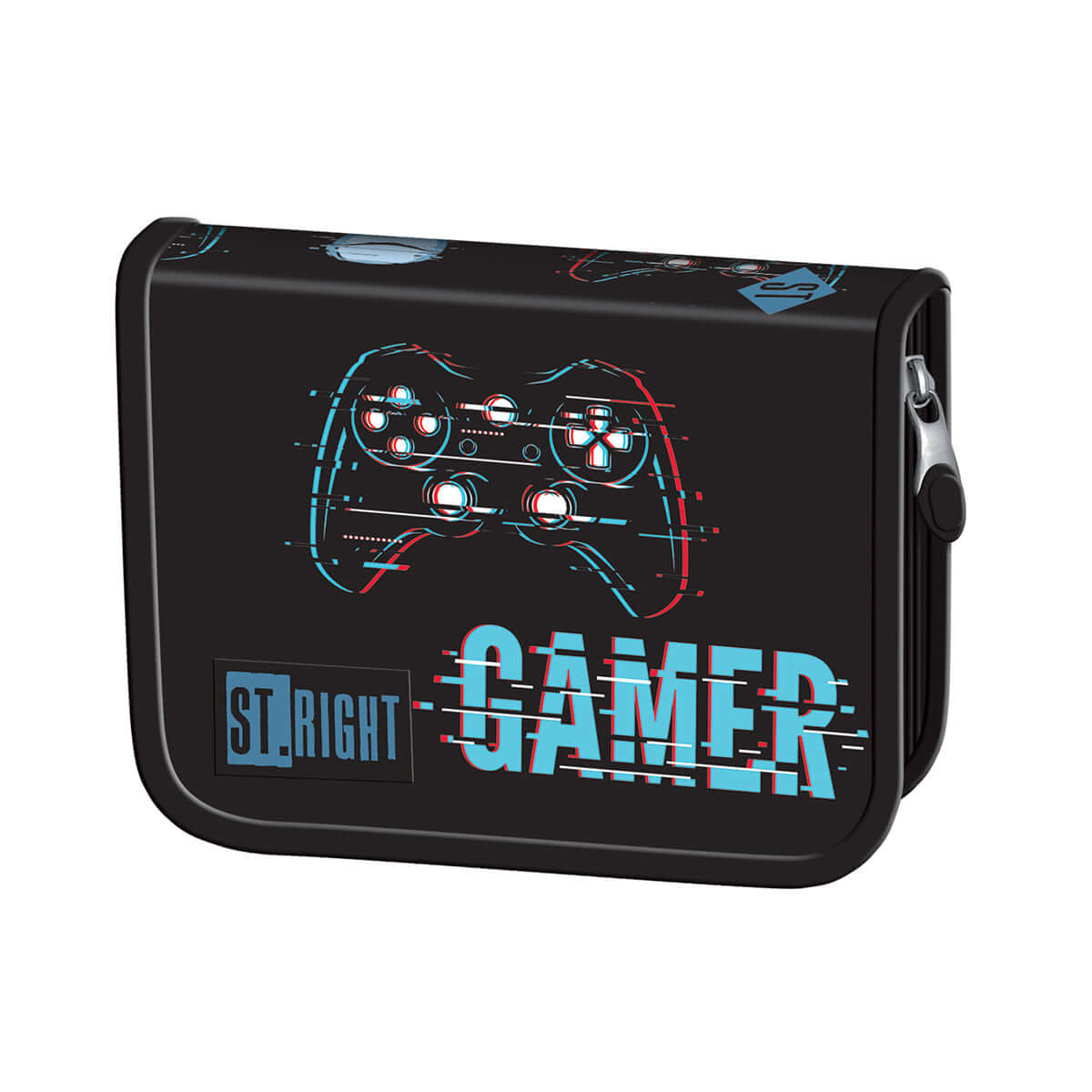 Penar PC03 ST Right Blue Gamer 1 compartiment, 2 clapete Penar PC03 ST Right Blue Gamer 1 compartiment, 2 clapete